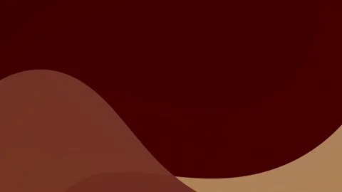 Brown beige shapes abstract background. Dark red curve element design 库存影片 304409175