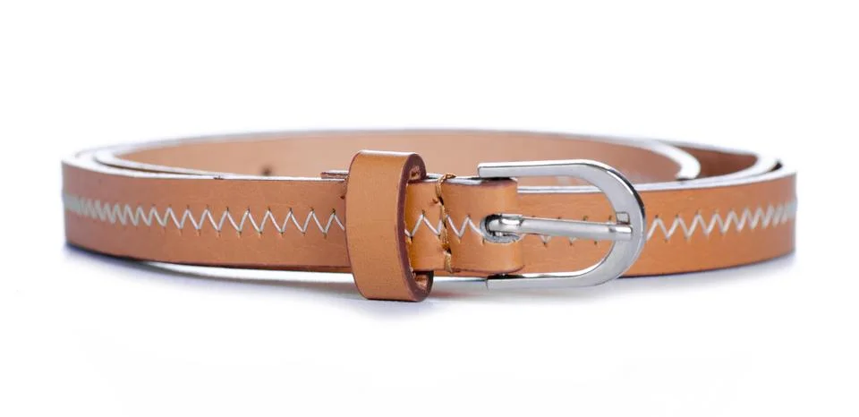 Brown belt accessory Stock Photos