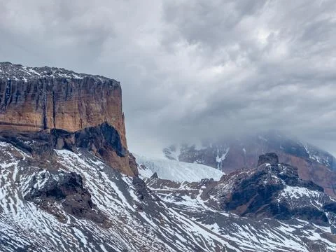 Brown bluff, Antarctica. Stock Photos