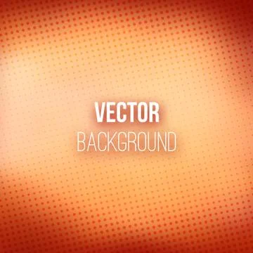 Brown Blurred Background With Halftone Effect Stock Illustration