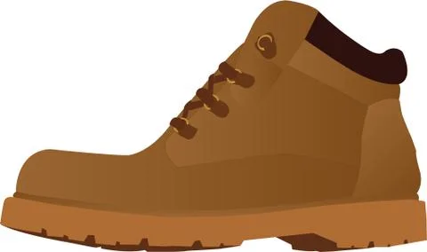 Brown Boot Illustrazione stock
