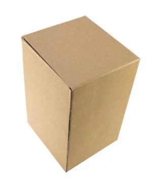 Brown boxe recycle Stock Photos