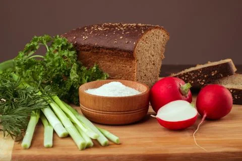 Brown bread Stock Photos