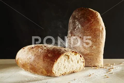 Brown bread Stock Photos