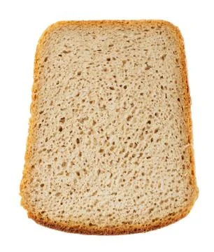 Brown bread slice Stock Photos