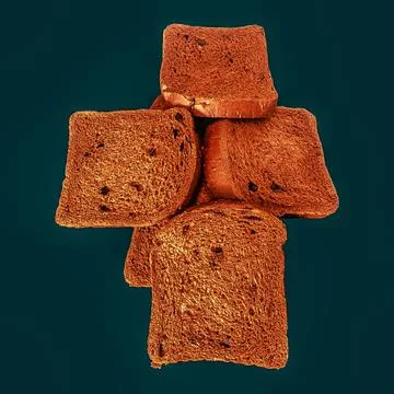 Brown breads Stock Photos