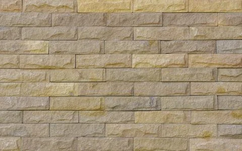 Brown brick background image for text. Stock Photos