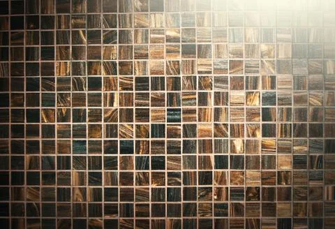 Brown brick background Stock Photos