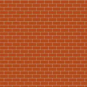 Brown brick wall background Stock Illustration