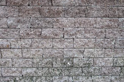 Brown brick wall background. old brown colored brick wall. Stock Photos