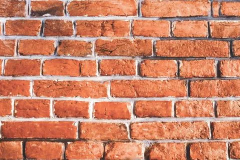 Brown brick wall Background Stock Photos