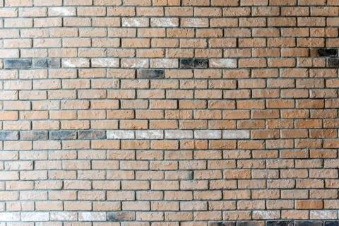 Brown Brick Wall Background Texture Stock Photos