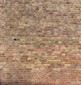 Brown brick wall Stock Photos