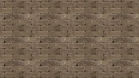 Brown brick wall texture background Stock Illustration