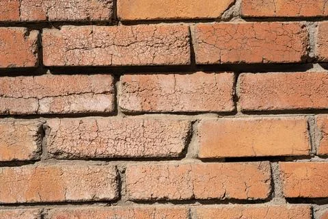 Brown brick wall texture background Stock Photos