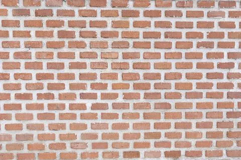 Brown brick wall texture for background Stock Photos