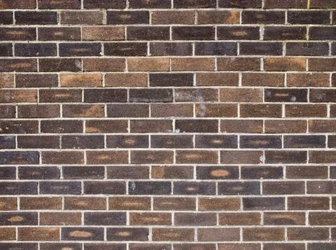 Brown brick wall texture Stock Photos