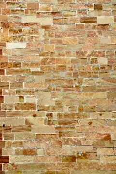 Brown brick wall texture Stock Photos
