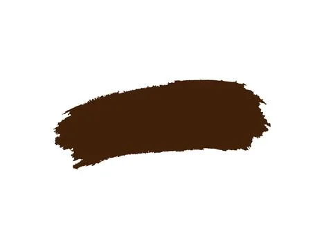 Brown Brush Stroke Abstract Background Texture for Design, Art Stock Illustration