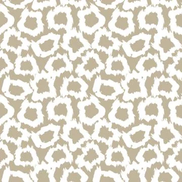 Brown Brush Strokes Seamless Pattern Background Stock Illustration