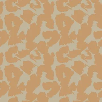 Brown Brush Strokes Seamless Pattern Background Stock Illustration
