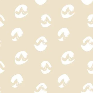 Brown Brush Strokes Seamless Pattern Background イラスト素材