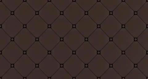 Brown  buttoned leather pattern Stock Illustration