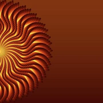 Brown Card Template, Background Stock Illustration