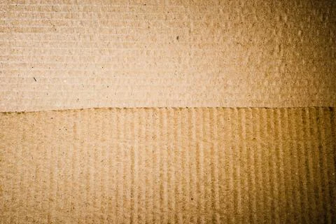 Brown cardboard texture Stock Photos
