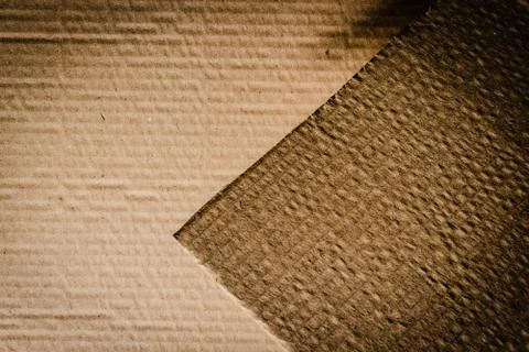 Brown cardboard texture Stock Photos