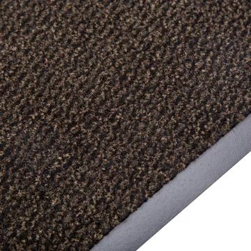 Brown carpet on a white background Stock Photos