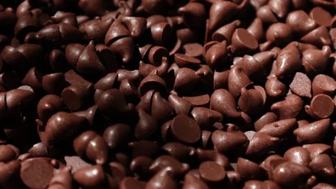 Brown chocolate chip texture background Stock Footage 302538714