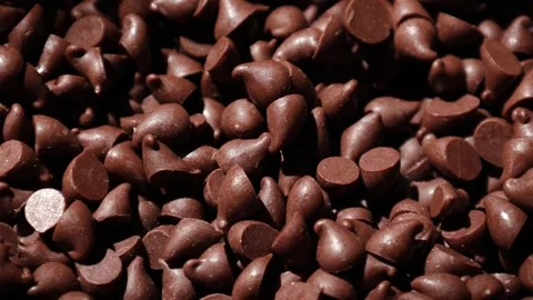 Brown chocolate chip texture background Stock Footage 302538737