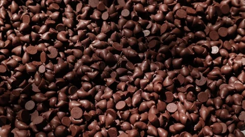 Brown chocolate chip texture background Stock Footage 302538903
