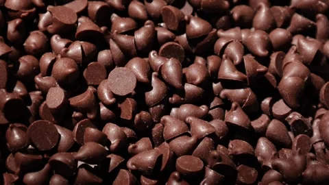 Brown chocolate chip texture background Stock Footage 302539170