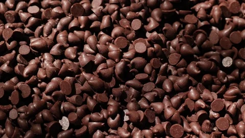 Brown chocolate chip texture background Stock Footage 302539172