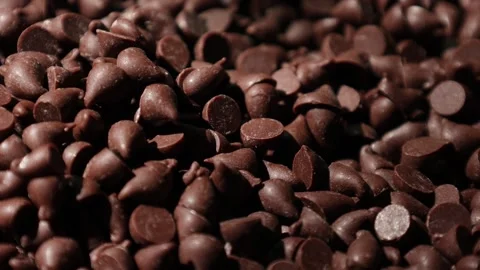 Brown chocolate chip texture background Stock Footage 302539307