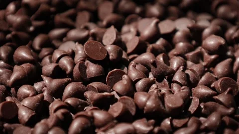 Brown chocolate chip texture background Stock Footage 302539355