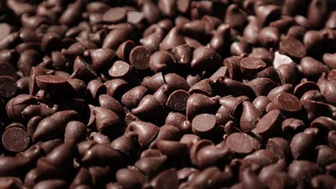 Brown chocolate chip texture background Stock Footage 302539413
