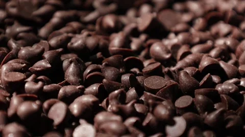 Brown chocolate chip texture background Stock Footage 302539432
