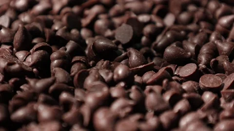 Brown chocolate chip texture background Stock Footage 302539579