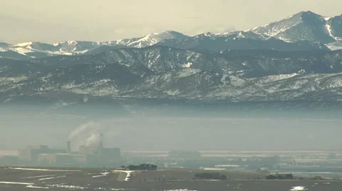 Brown Cloud Stock Footage 54743974