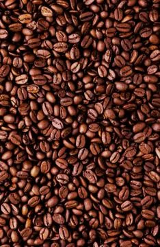 Brown coffee beans good for background and texture Stock Photos