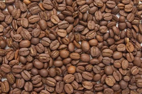 Brown Coffee Beans Stock Photos