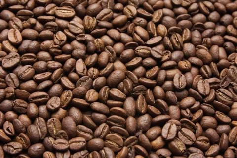 Brown Coffee Beans Stock Photos