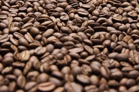 Brown Coffee Beans Stock Photos