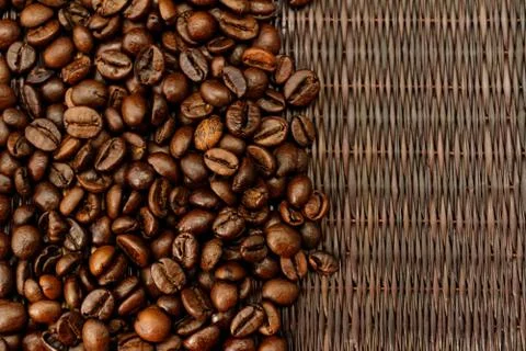 Brown coffee Stock Photos