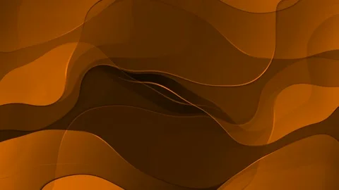 Brown color shape line wave animated background Stock Footage 163641615