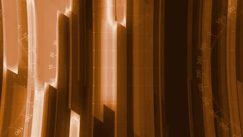 Brown color technology motion background | Stock Video | Pond5