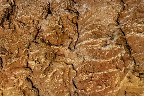 Brown colored concrete wall texture. Foto stock